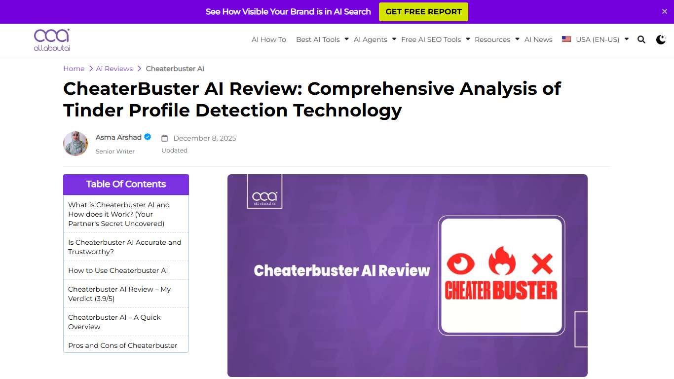 CheaterBuster AI Review 2026: Is It Worth the $18/Scan?